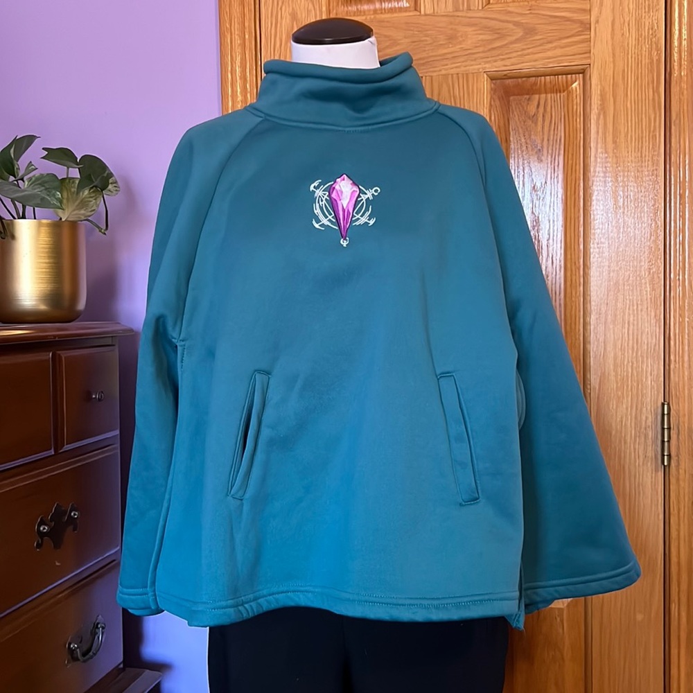 LOOTCRATE 💎 Jim Henson Dark Crystal Cape, Turquoise Green Blue, Gelfling